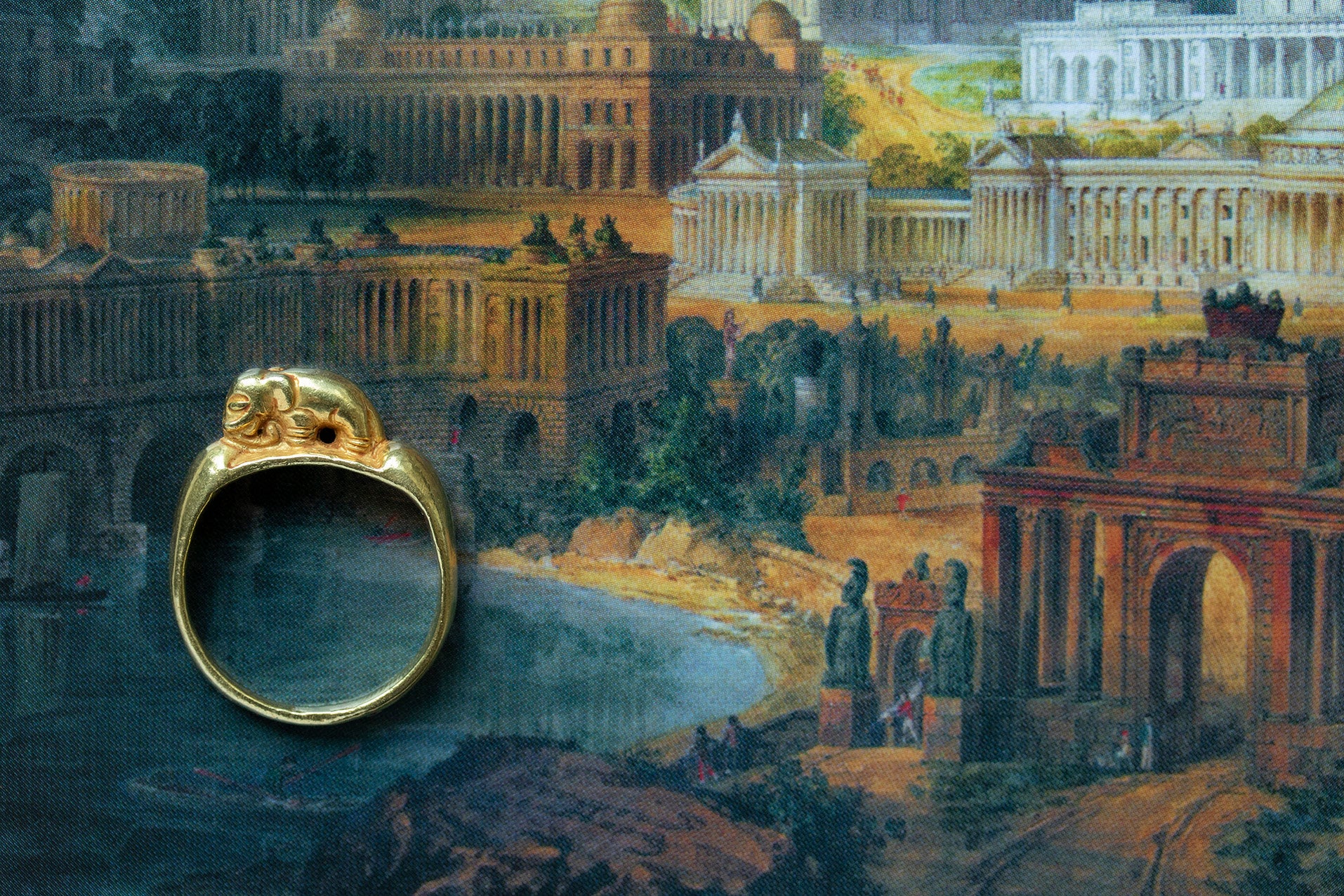 Elephants Jewelry Ring | Silver Elephants Rings | Gold Elephant Rings | Men  Accessories - Rings - Aliexpress